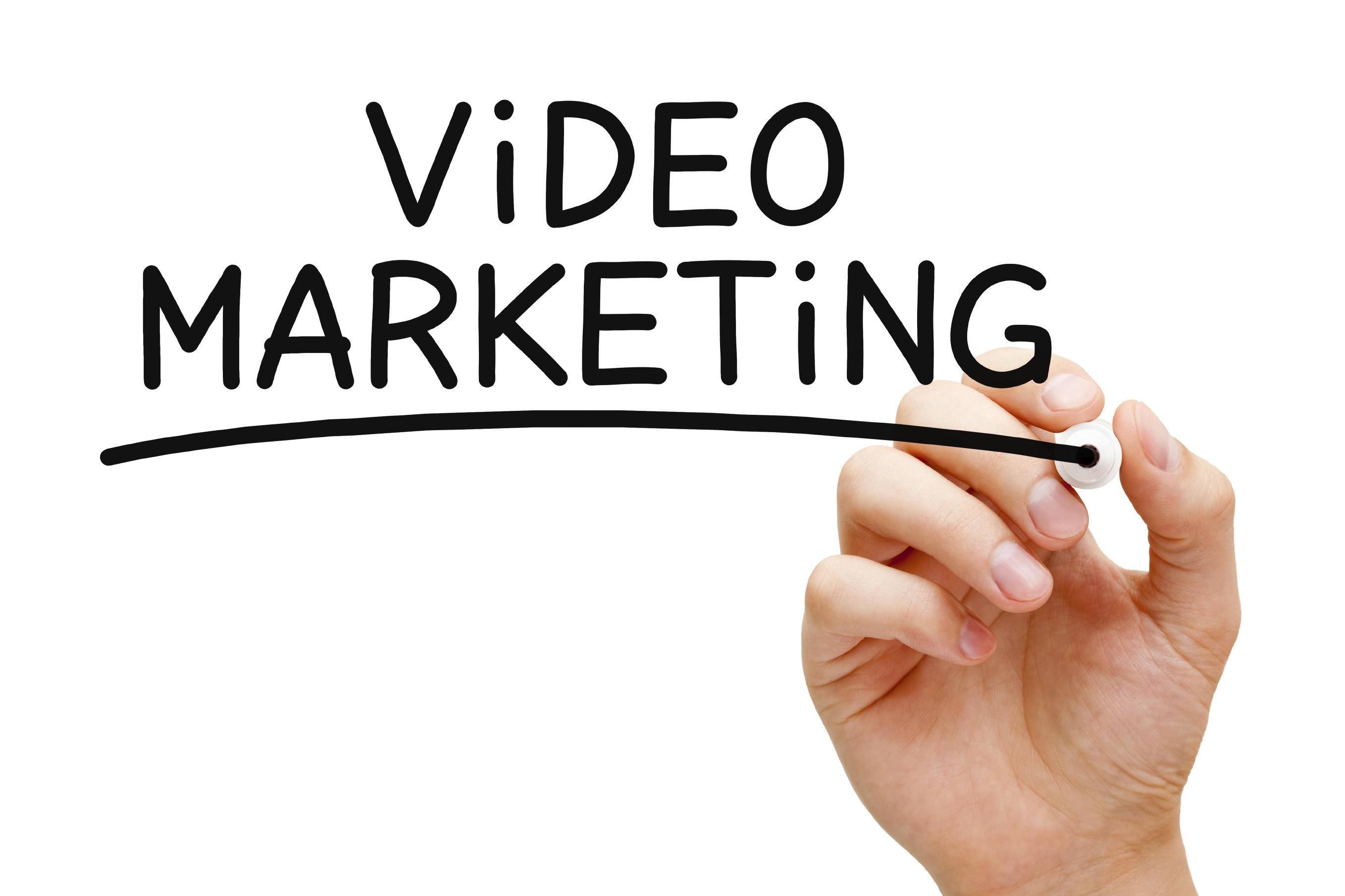 Video Marketing Hand