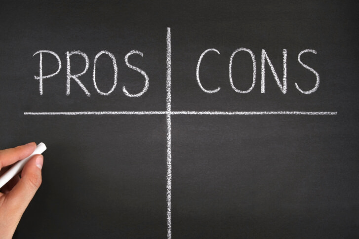 Pros and Cons List on Blackboard