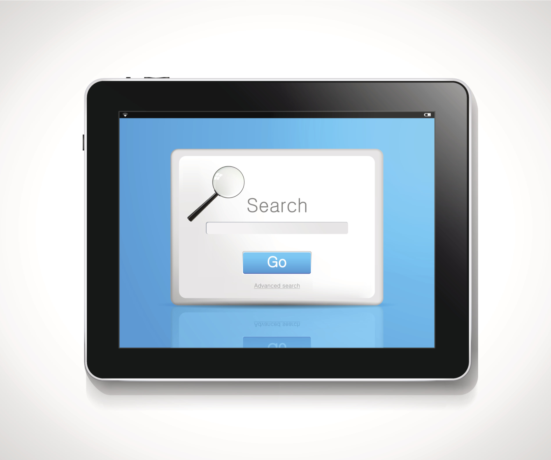 Tablet - search