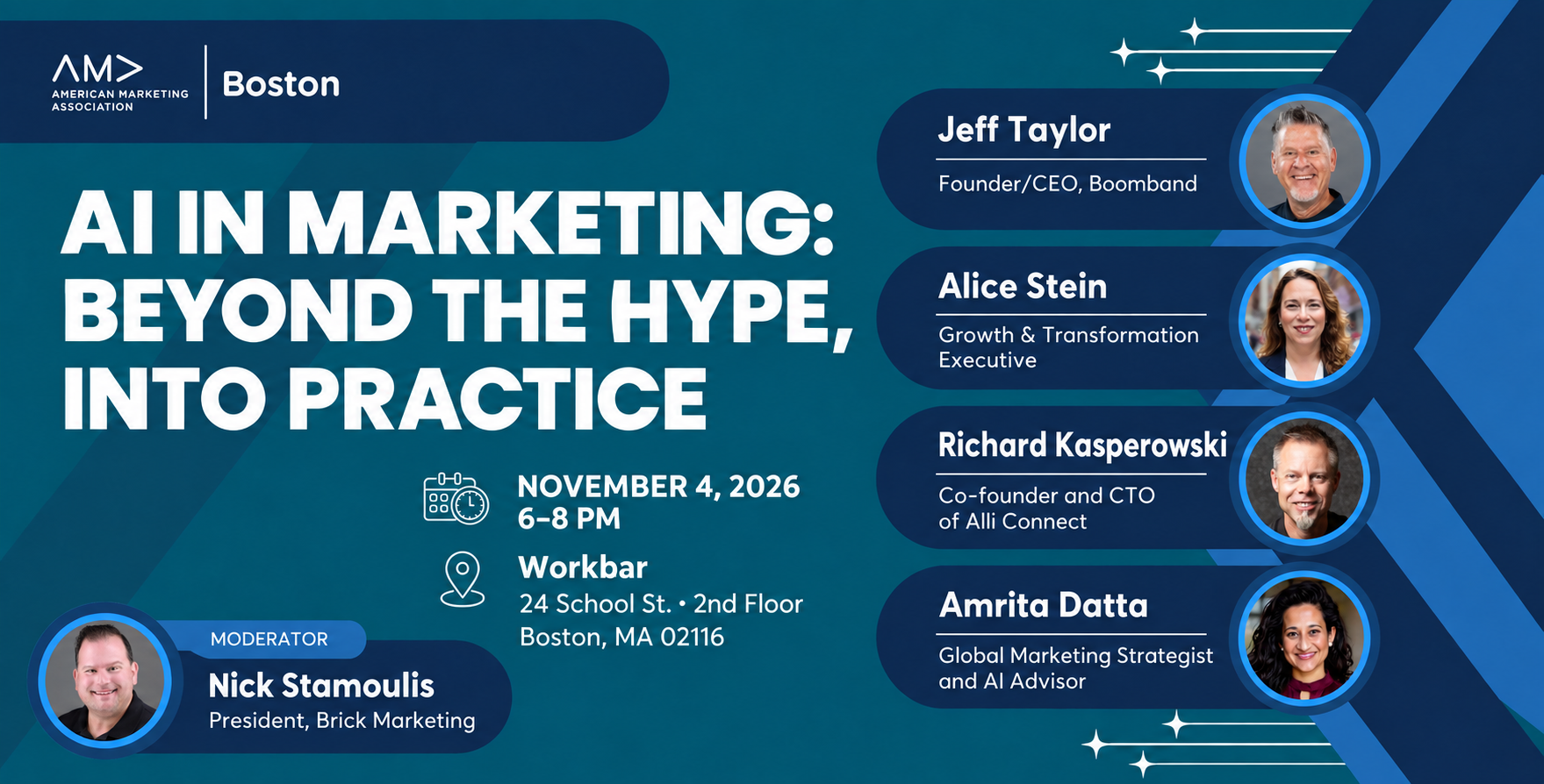AMA Boston: AI in Marketing: Beyond the Hype, Into Practice